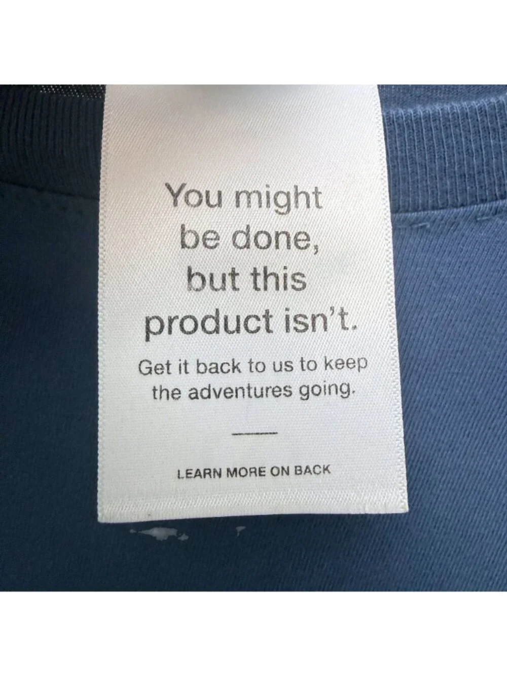The North Face Men's T-shirt Size 4X Navy Blue Logo Graphic Tee Big Tall Casual
